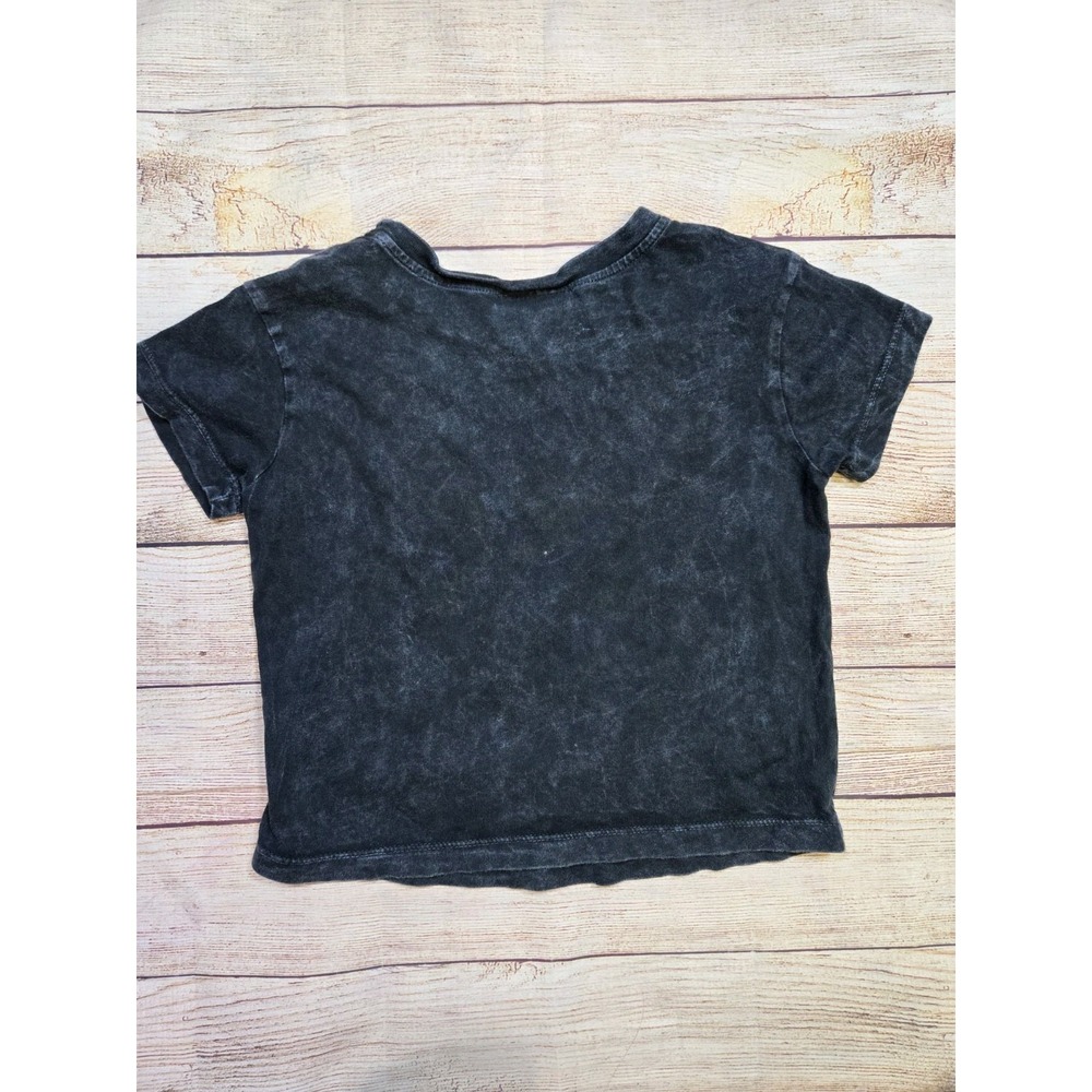 Tiny Whales Girl's Desert Gypsy Acid washed Graphic T-Shirt Size‎ 6 Black Boho - Picture 5 of 5